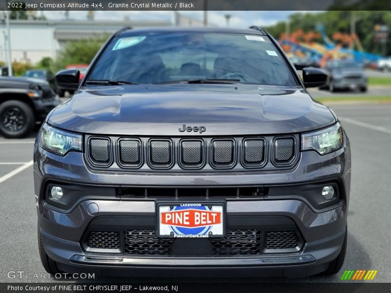 Granite Crystal Metallic / Black 2022 Jeep Compass Altitude 4x4