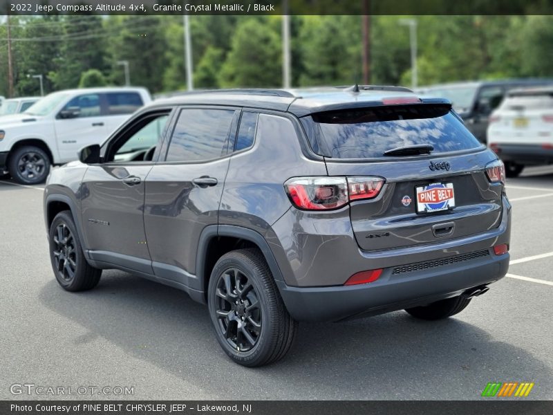 Granite Crystal Metallic / Black 2022 Jeep Compass Altitude 4x4