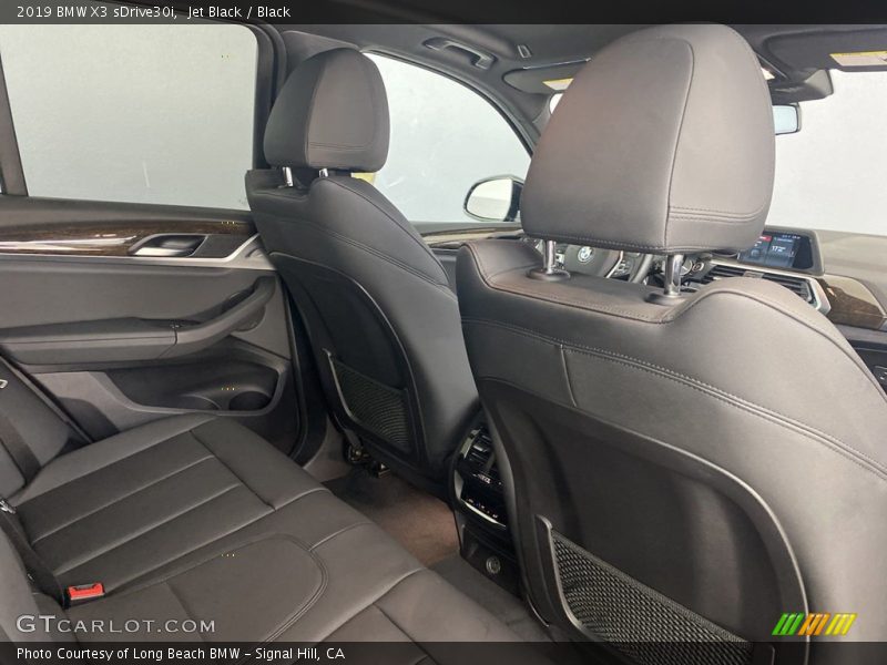 Jet Black / Black 2019 BMW X3 sDrive30i