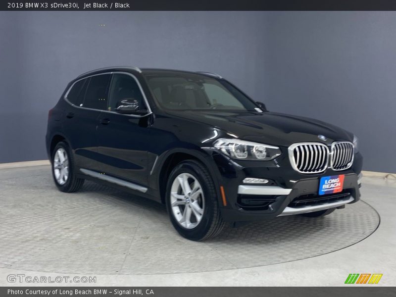Jet Black / Black 2019 BMW X3 sDrive30i