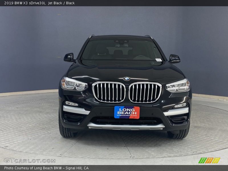 Jet Black / Black 2019 BMW X3 sDrive30i