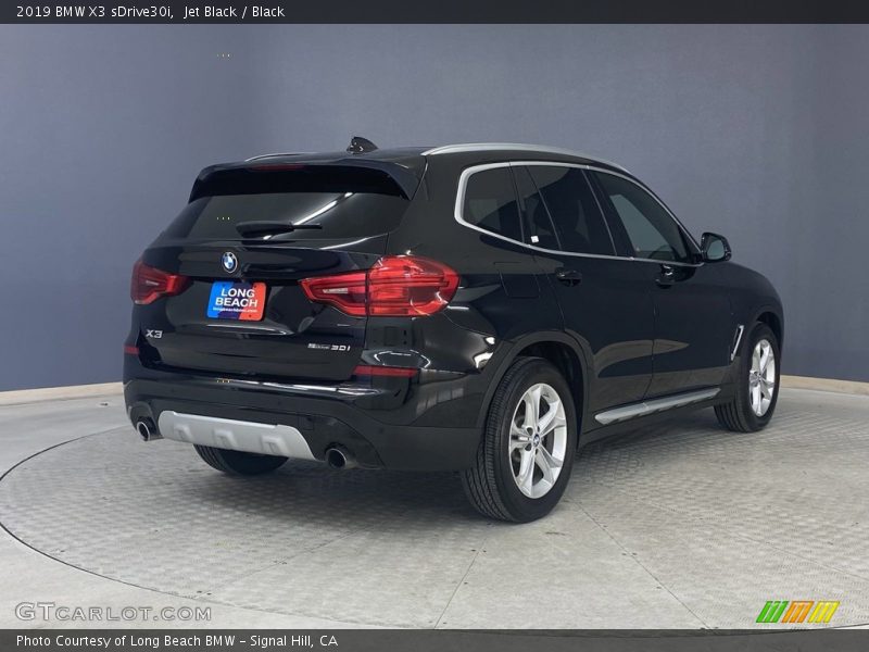 Jet Black / Black 2019 BMW X3 sDrive30i