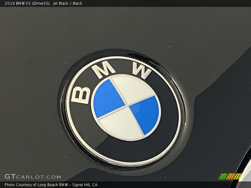 Jet Black / Black 2019 BMW X3 sDrive30i