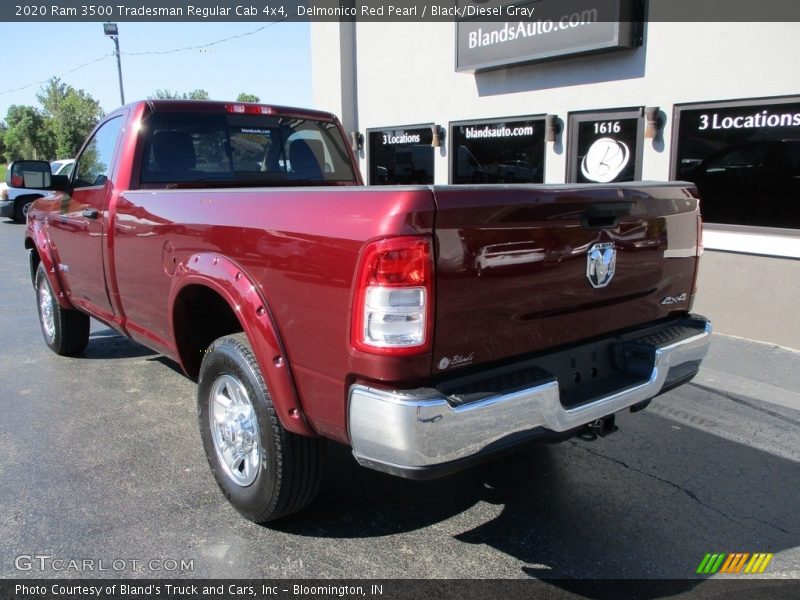 Delmonico Red Pearl / Black/Diesel Gray 2020 Ram 3500 Tradesman Regular Cab 4x4