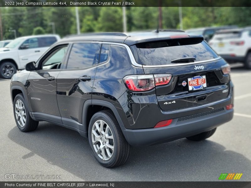 Diamond Black Crystal Pearl / Black 2022 Jeep Compass Latitude 4x4