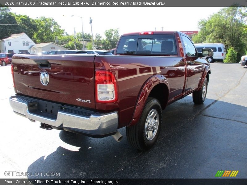 Delmonico Red Pearl / Black/Diesel Gray 2020 Ram 3500 Tradesman Regular Cab 4x4