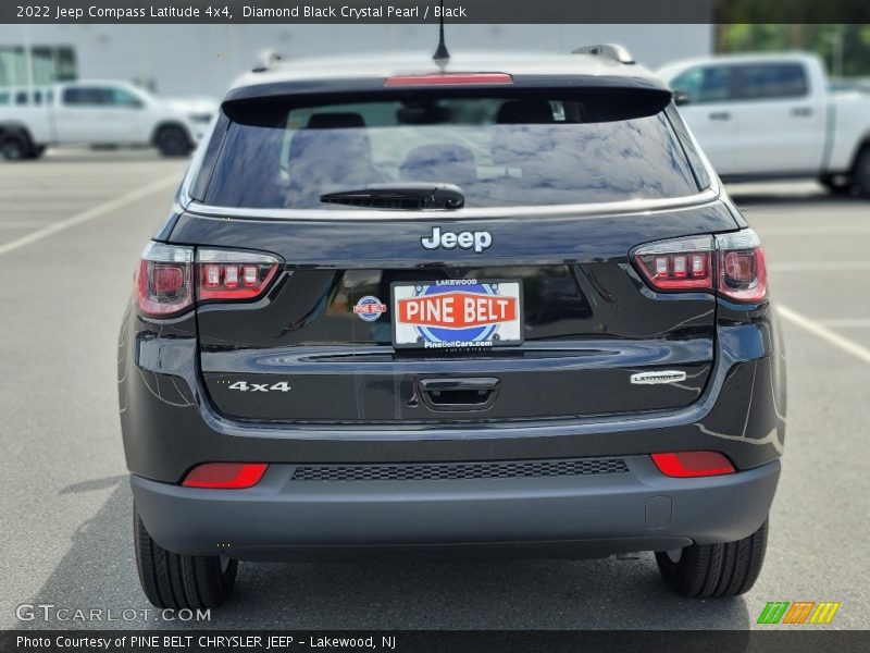Diamond Black Crystal Pearl / Black 2022 Jeep Compass Latitude 4x4