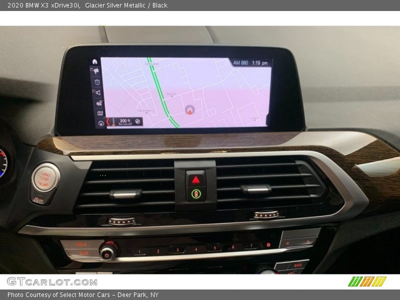 Glacier Silver Metallic / Black 2020 BMW X3 xDrive30i