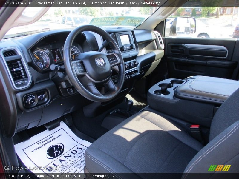 Delmonico Red Pearl / Black/Diesel Gray 2020 Ram 3500 Tradesman Regular Cab 4x4