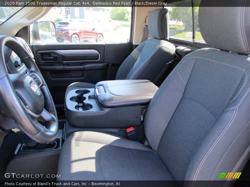 Delmonico Red Pearl / Black/Diesel Gray 2020 Ram 3500 Tradesman Regular Cab 4x4