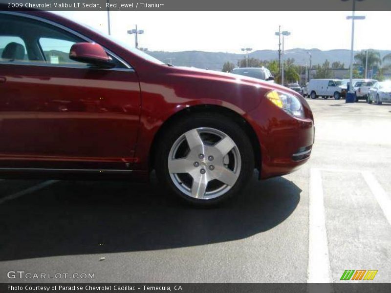 Red Jewel / Titanium 2009 Chevrolet Malibu LT Sedan