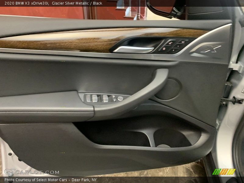 Glacier Silver Metallic / Black 2020 BMW X3 xDrive30i