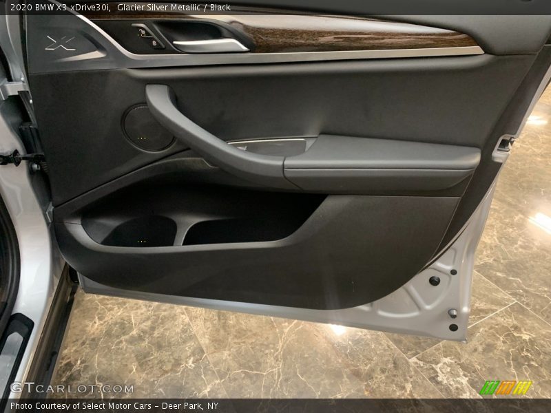 Glacier Silver Metallic / Black 2020 BMW X3 xDrive30i