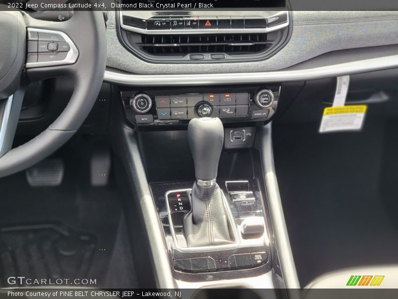 Diamond Black Crystal Pearl / Black 2022 Jeep Compass Latitude 4x4