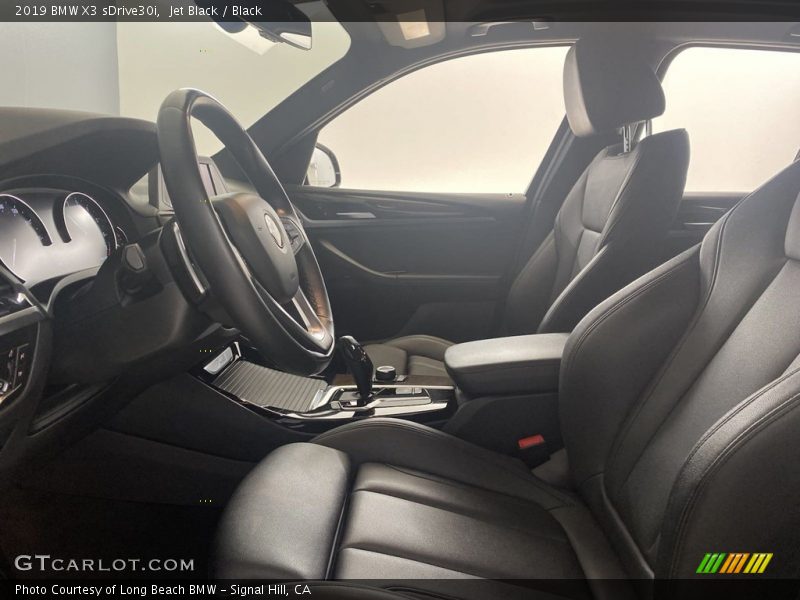 Jet Black / Black 2019 BMW X3 sDrive30i