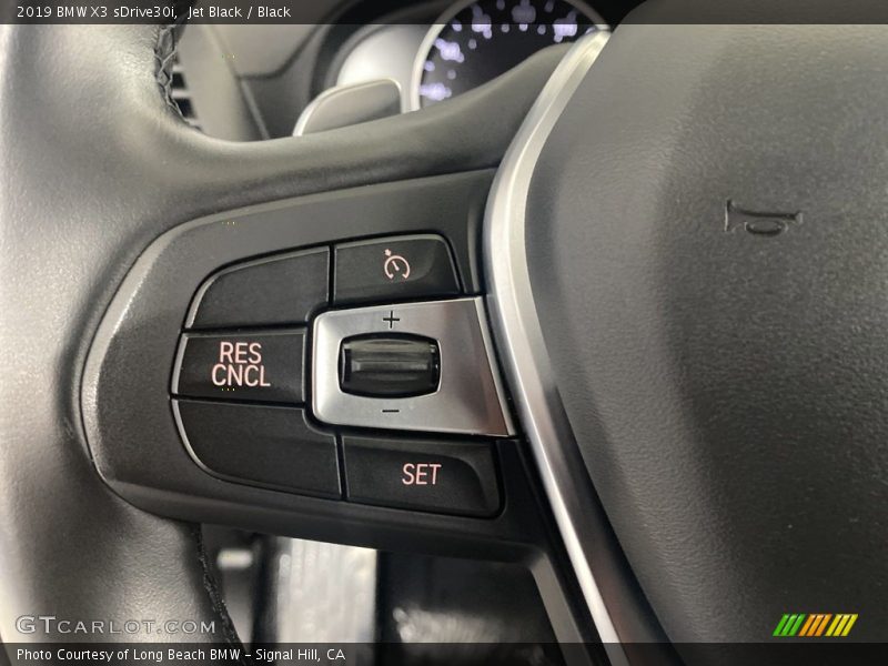 Jet Black / Black 2019 BMW X3 sDrive30i