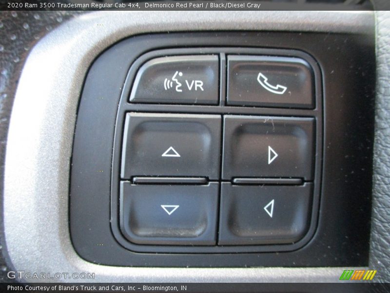 Delmonico Red Pearl / Black/Diesel Gray 2020 Ram 3500 Tradesman Regular Cab 4x4