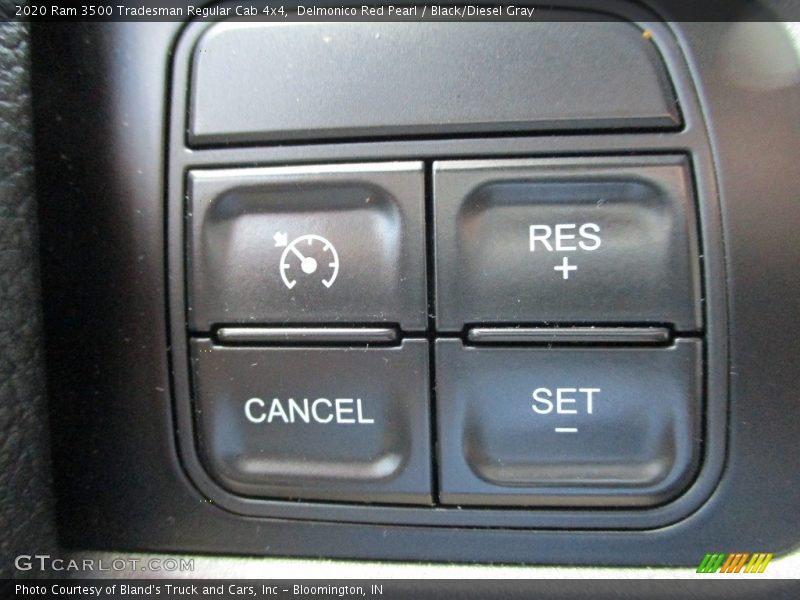 Delmonico Red Pearl / Black/Diesel Gray 2020 Ram 3500 Tradesman Regular Cab 4x4