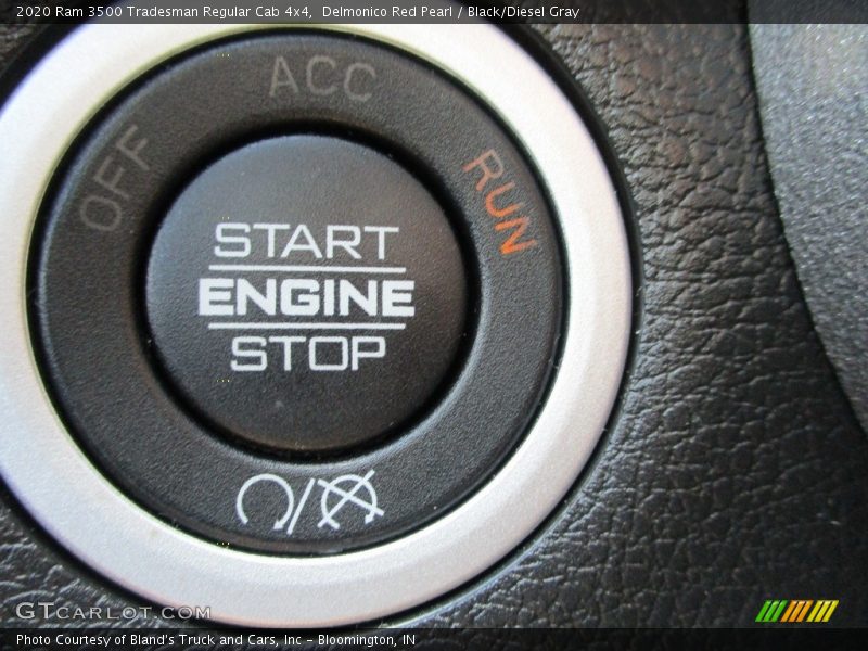 Delmonico Red Pearl / Black/Diesel Gray 2020 Ram 3500 Tradesman Regular Cab 4x4