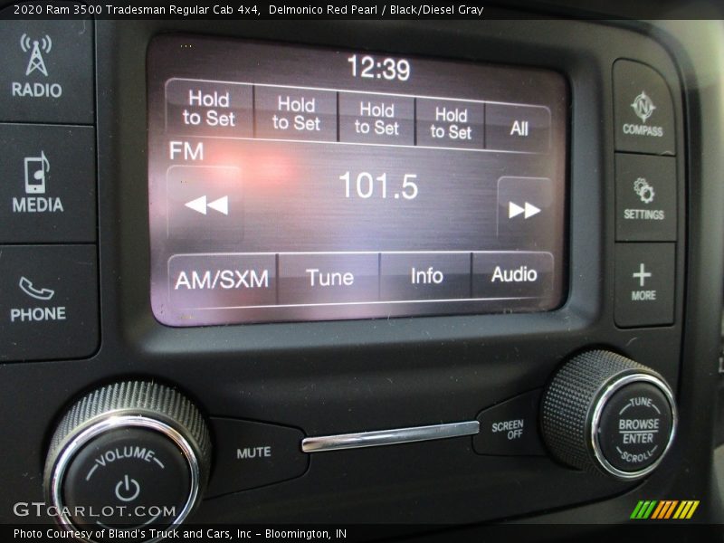 Delmonico Red Pearl / Black/Diesel Gray 2020 Ram 3500 Tradesman Regular Cab 4x4