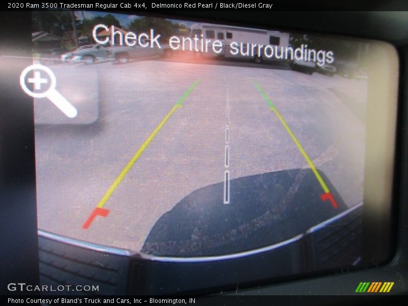 Delmonico Red Pearl / Black/Diesel Gray 2020 Ram 3500 Tradesman Regular Cab 4x4