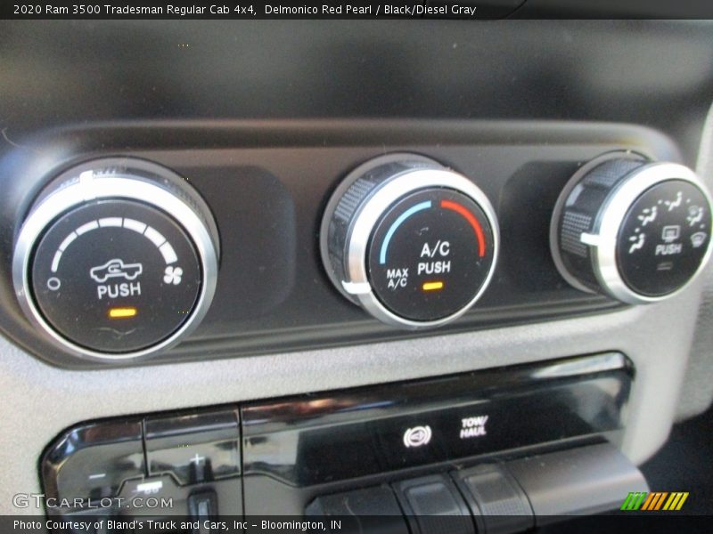 Delmonico Red Pearl / Black/Diesel Gray 2020 Ram 3500 Tradesman Regular Cab 4x4