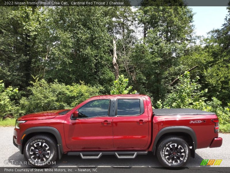  2022 Frontier Pro-X Crew Cab Cardinal Red Tricoat