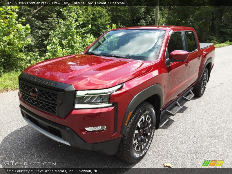  2022 Frontier Pro-X Crew Cab Cardinal Red Tricoat