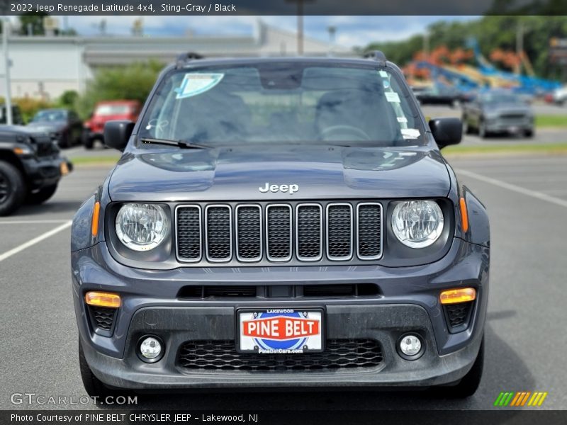 Sting-Gray / Black 2022 Jeep Renegade Latitude 4x4
