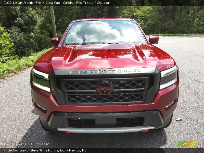  2022 Frontier Pro-X Crew Cab Cardinal Red Tricoat