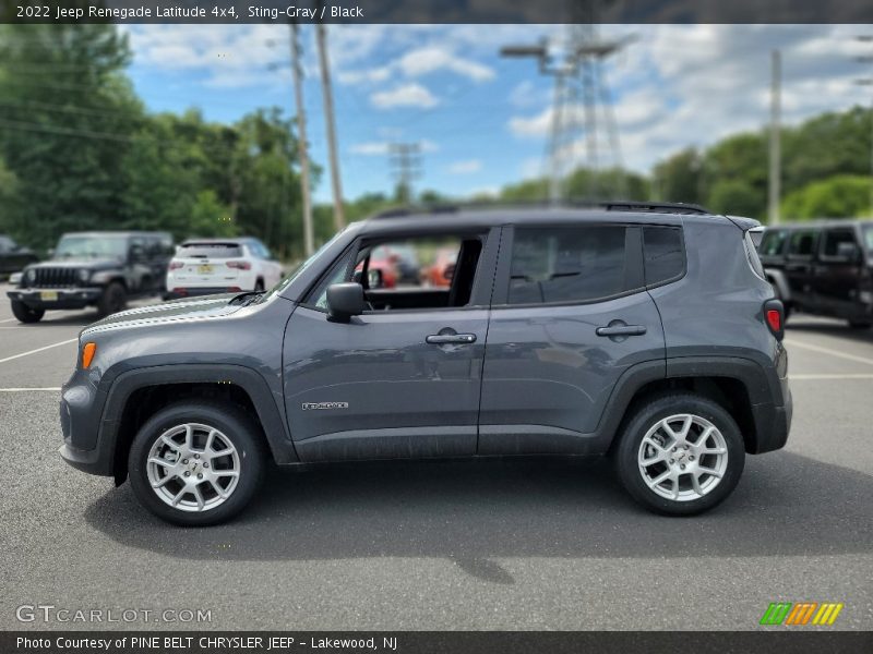 Sting-Gray / Black 2022 Jeep Renegade Latitude 4x4