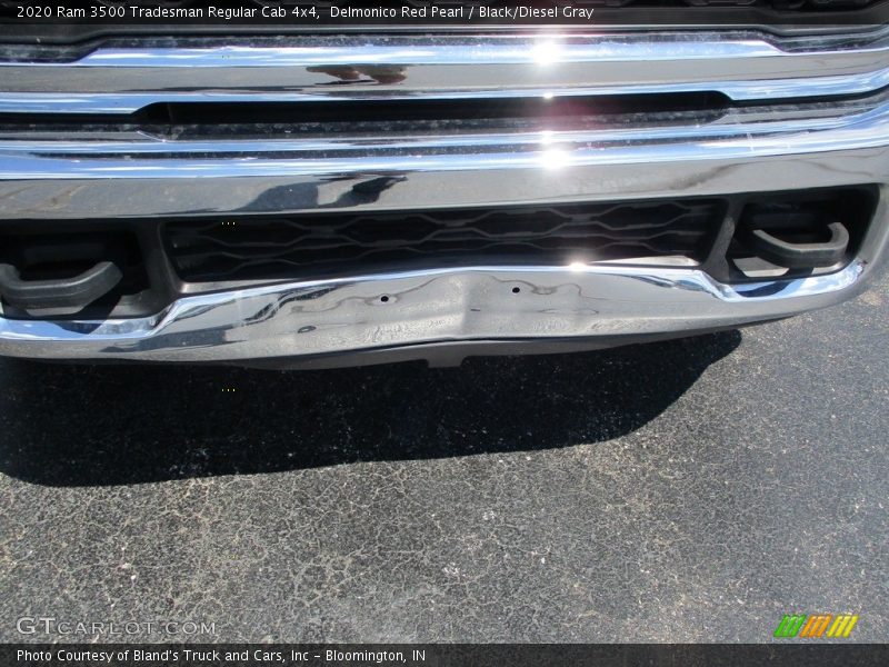 Delmonico Red Pearl / Black/Diesel Gray 2020 Ram 3500 Tradesman Regular Cab 4x4
