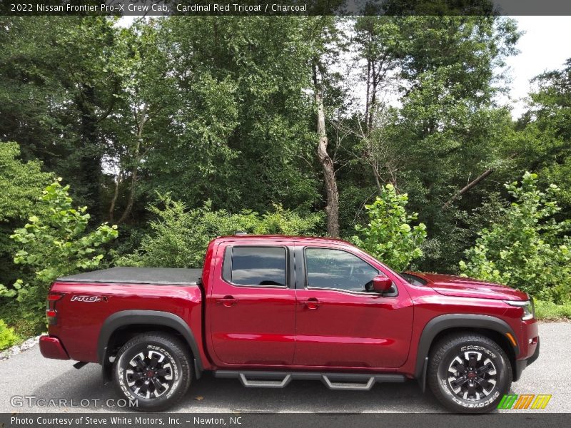  2022 Frontier Pro-X Crew Cab Cardinal Red Tricoat
