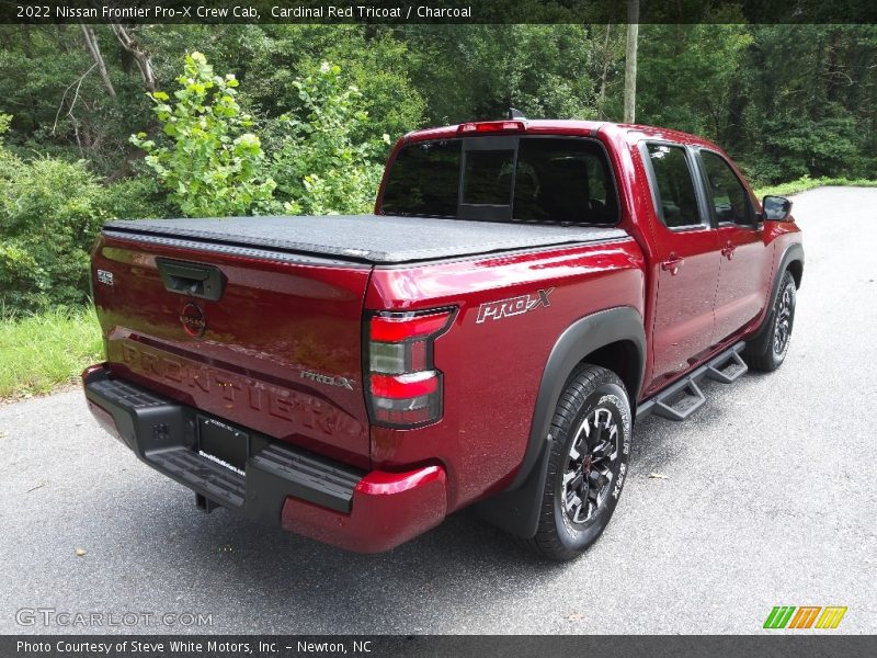  2022 Frontier Pro-X Crew Cab Cardinal Red Tricoat
