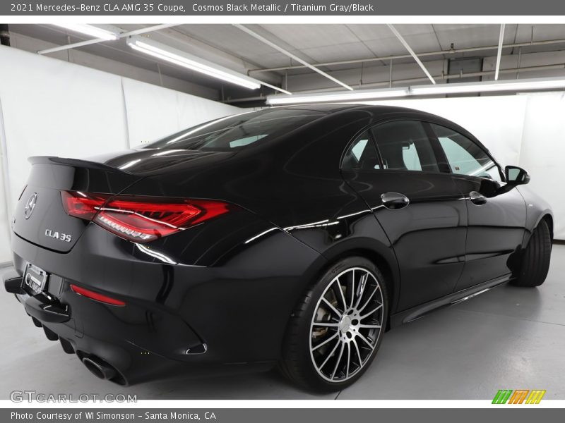 Cosmos Black Metallic / Titanium Gray/Black 2021 Mercedes-Benz CLA AMG 35 Coupe