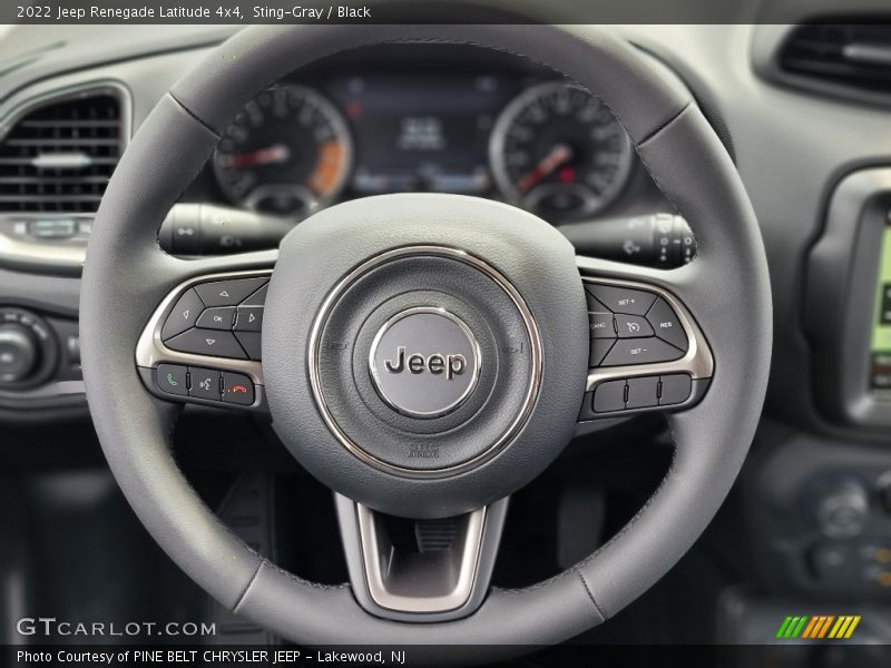 Sting-Gray / Black 2022 Jeep Renegade Latitude 4x4