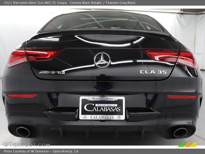 Cosmos Black Metallic / Titanium Gray/Black 2021 Mercedes-Benz CLA AMG 35 Coupe