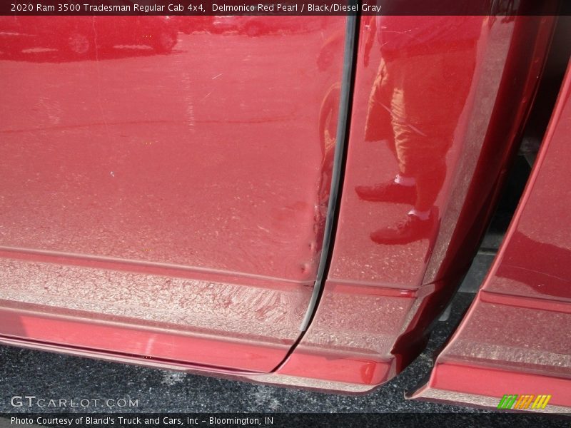 Delmonico Red Pearl / Black/Diesel Gray 2020 Ram 3500 Tradesman Regular Cab 4x4