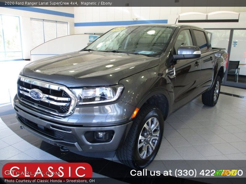 Magnetic / Ebony 2020 Ford Ranger Lariat SuperCrew 4x4