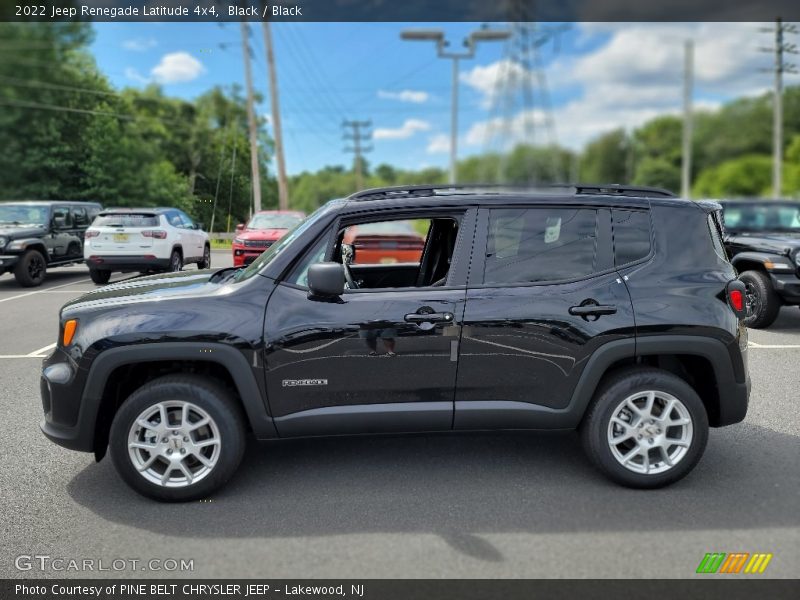 Black / Black 2022 Jeep Renegade Latitude 4x4