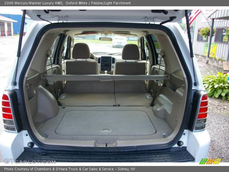 Oxford White / Pebble/Light Parchment 2006 Mercury Mariner Luxury 4WD