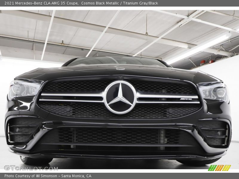 Cosmos Black Metallic / Titanium Gray/Black 2021 Mercedes-Benz CLA AMG 35 Coupe