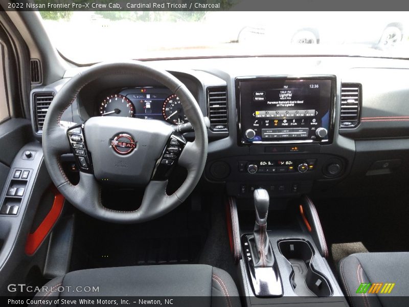 Dashboard of 2022 Frontier Pro-X Crew Cab