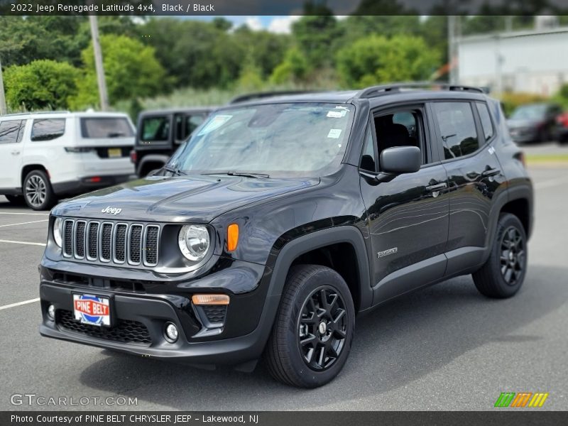 Black / Black 2022 Jeep Renegade Latitude 4x4