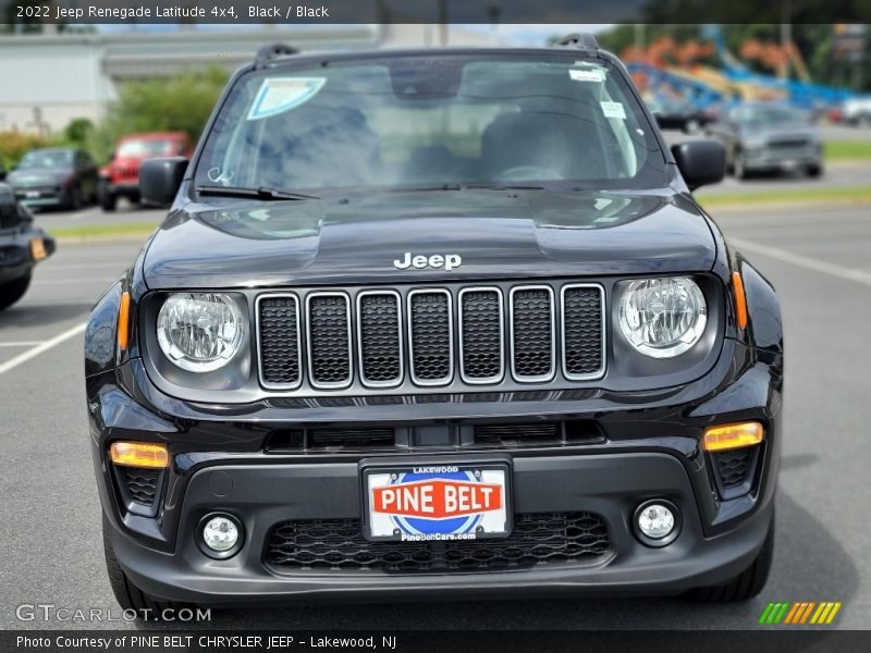 Black / Black 2022 Jeep Renegade Latitude 4x4