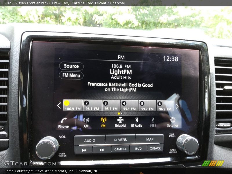 Audio System of 2022 Frontier Pro-X Crew Cab