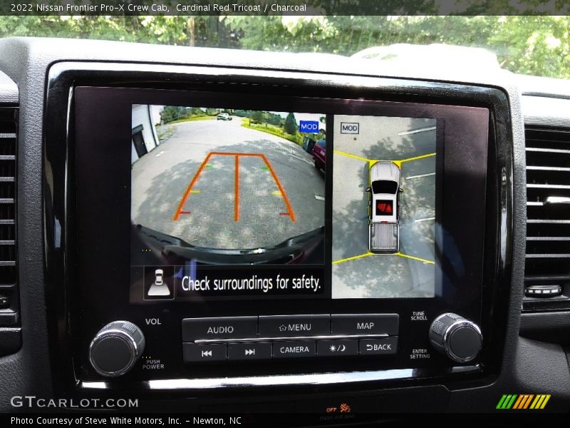 Controls of 2022 Frontier Pro-X Crew Cab