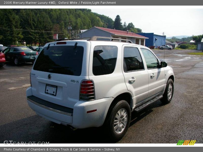 Oxford White / Pebble/Light Parchment 2006 Mercury Mariner Luxury 4WD