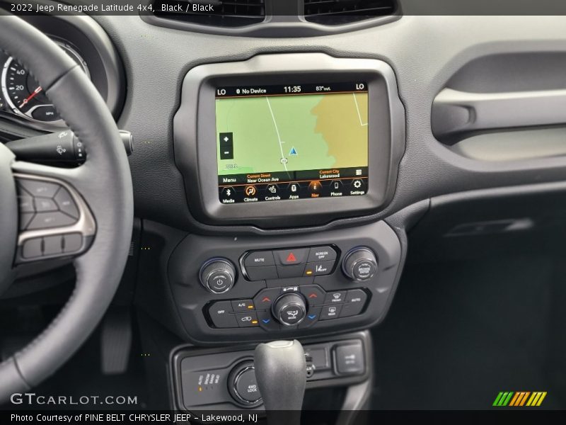 Black / Black 2022 Jeep Renegade Latitude 4x4