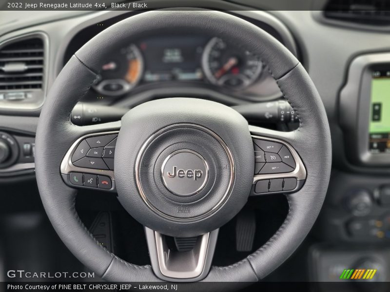Black / Black 2022 Jeep Renegade Latitude 4x4